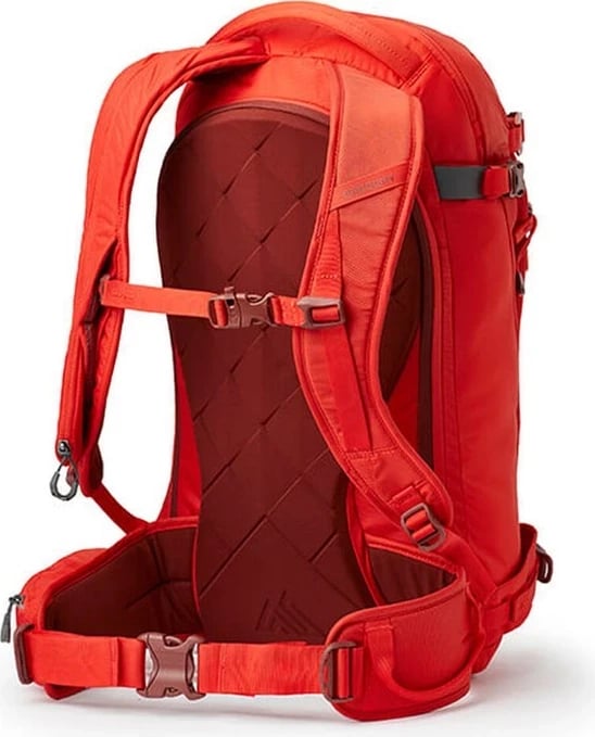 Çantë shpine Gregory Targhee 26 për skydiving, Lava Red