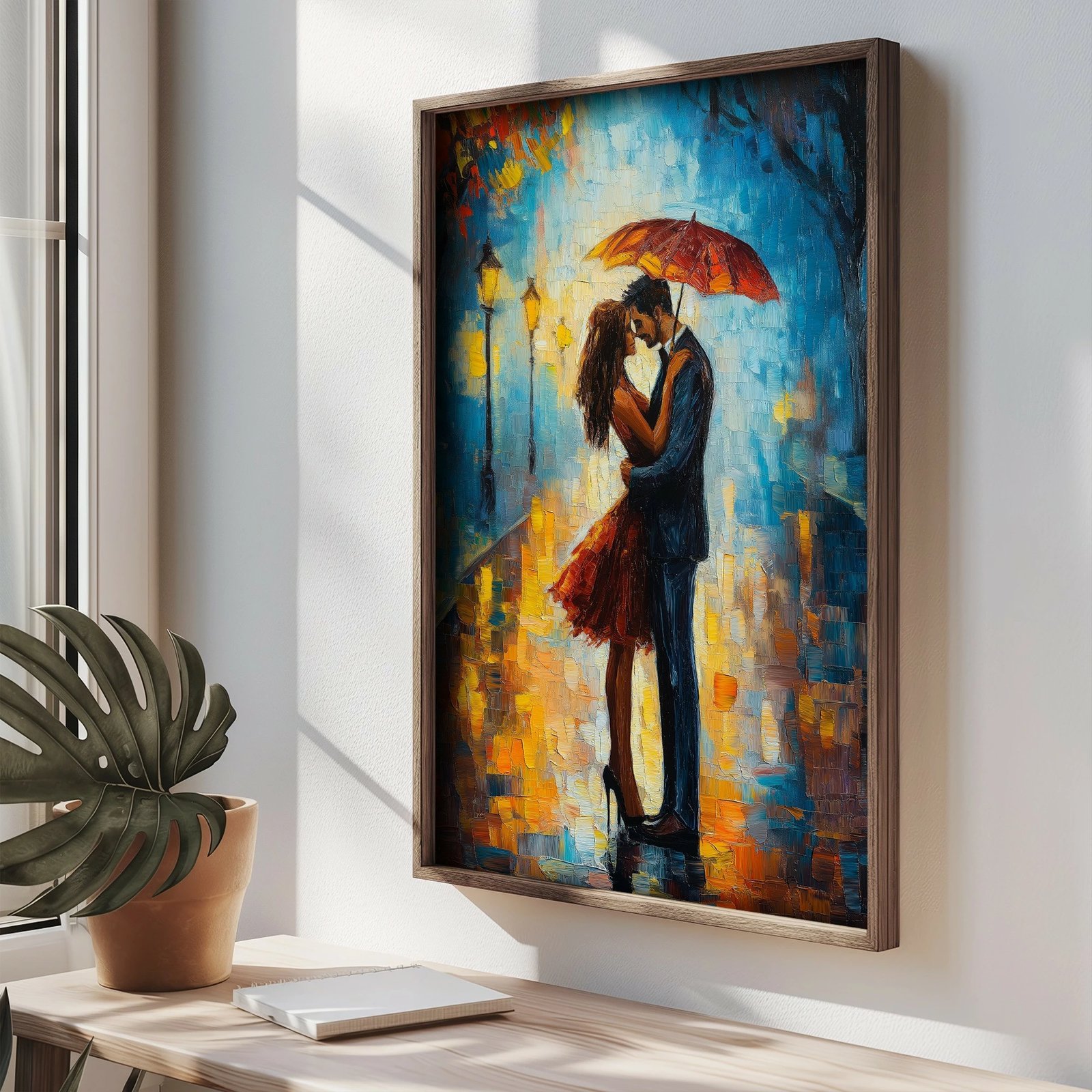 Pikturë dekorative me kornizë, MDF, shumëngjyrëshe, Wallity, TUN047-XL, 50x70x3.5cm