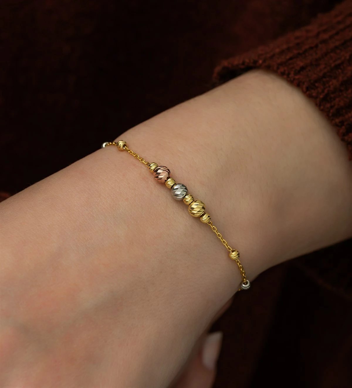 Byzylyk argjendi Jumeon, NRZ1176, ngjyrë ari, argjendi, rozë