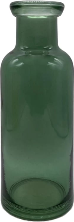 Shishe dekorative JARDIN, qelq e gjelbër, 9x9x26cm