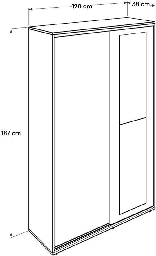 Stendë korridori Hanah Home, Prt-620-Bb-3, e bardhë