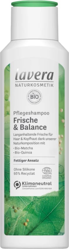 Shampo për flokë Lavera  Freshness & Balance, 250 ml