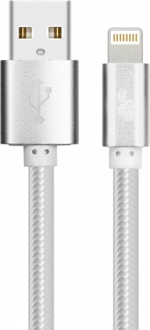 Kabllo Lightning-USB TB, 1.5m, argjendtë