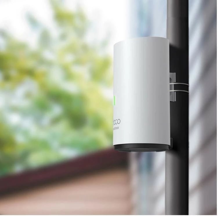 Sistem WiFi Mesh TP-LINK Deco X50-Outdoor AX3000, i bardhë, 1 copë