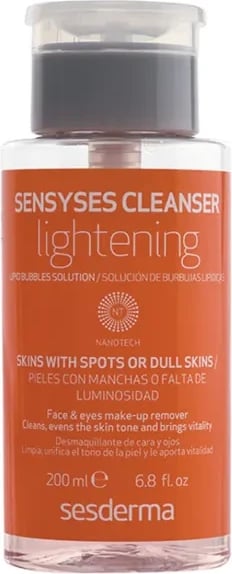 Pastrues fytyre dhe heqës make-up-i Sesderma Sensyses Cleanser Lightening 200ml