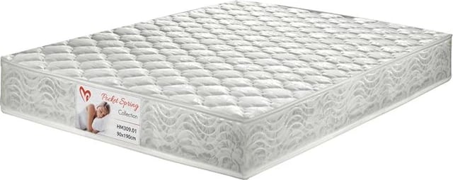 Madrac me susta xhepi king size 160x200 pamje dyanshme ΗΜ309.06