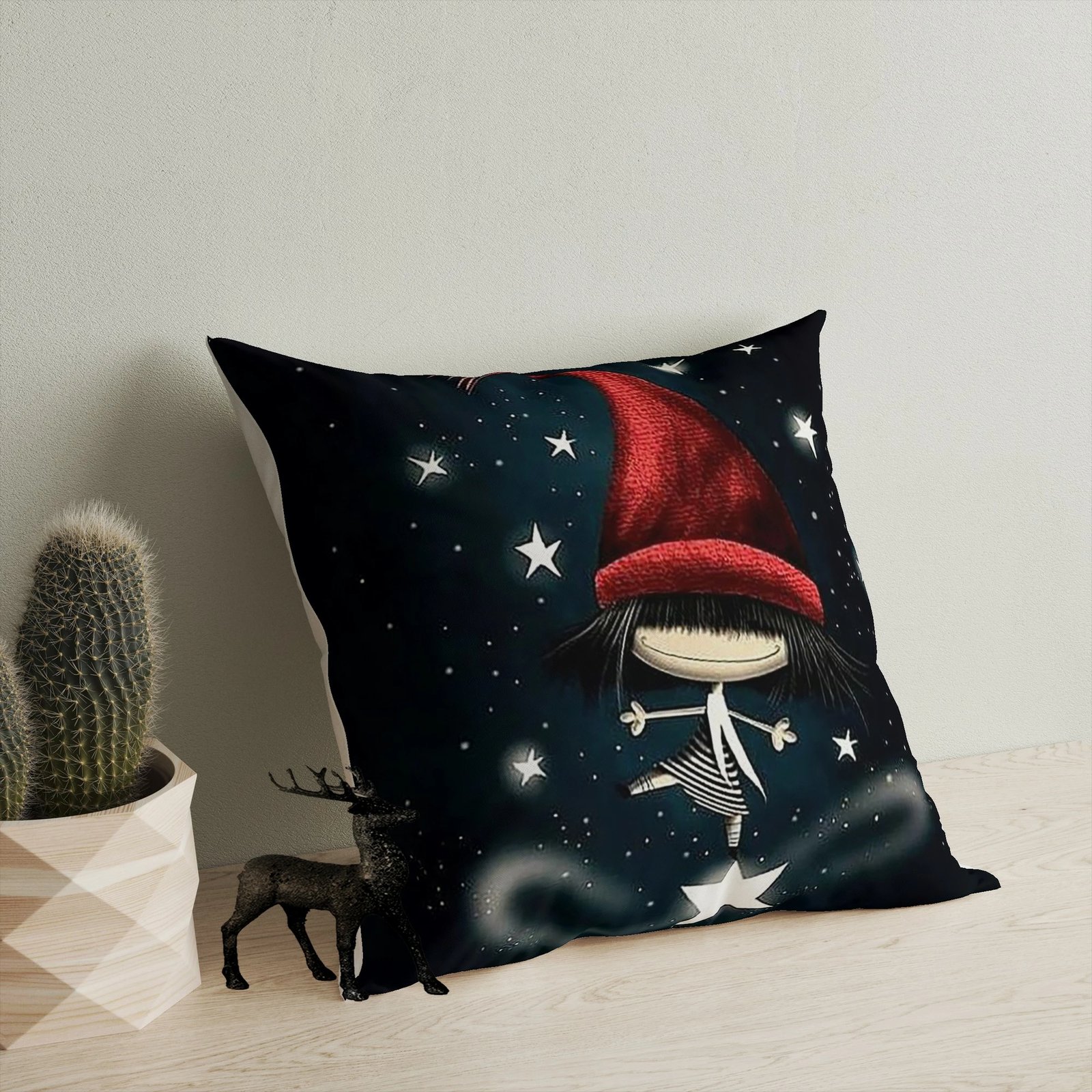 Jastëk dekorativ Evila Originals, YY202359, shumëngjyrësh, 43x43cm