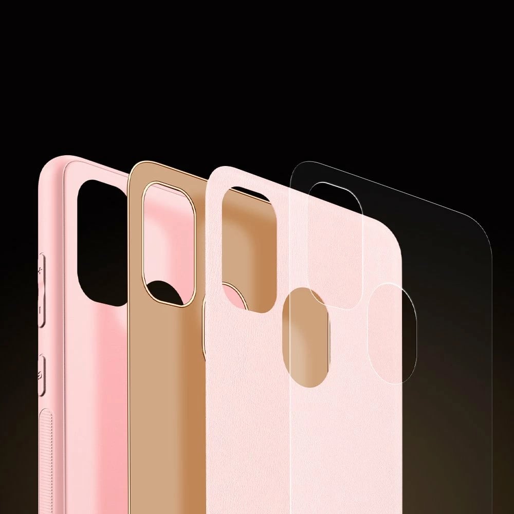 Mbështjellës Dux Ducis Yolo për Samsung Galaxy M30s, rozë