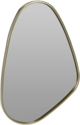 Pasqyrë metalike KOOPMAN për mur, Y40x28cm, Ari