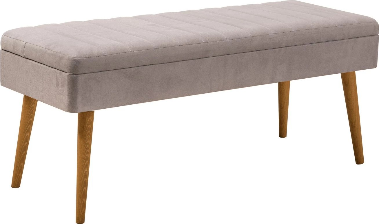 Set tavoline me karrige dhe konsol, zgjatues, 5 pjesë, Skye Decor, Vina 02 0701, ngjyrë lis Atlantik, gri