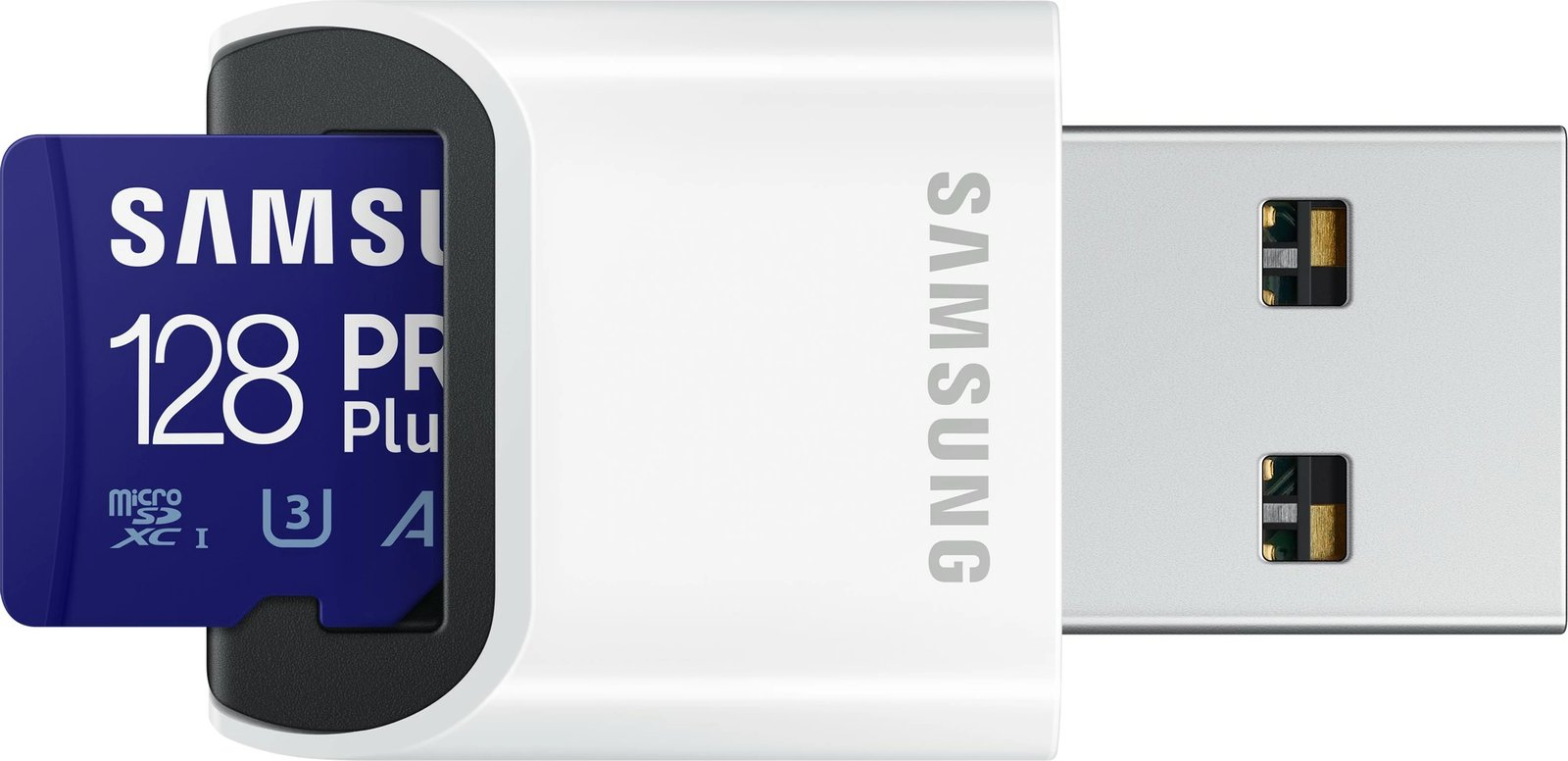 MicroSDXC Samsung PRO Plus 128GB, Class 10, UHS-I, blu