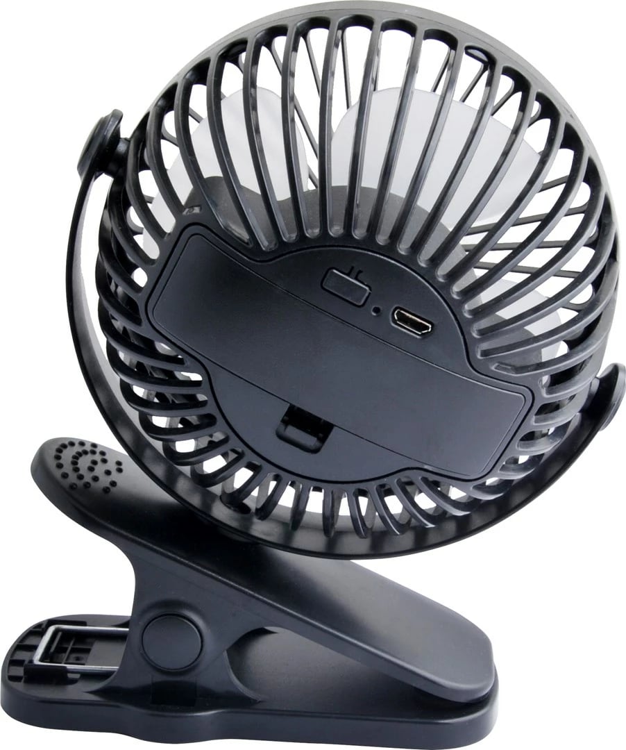 Ventilator tavoline BLOW 10cm USB+bateri, i zi