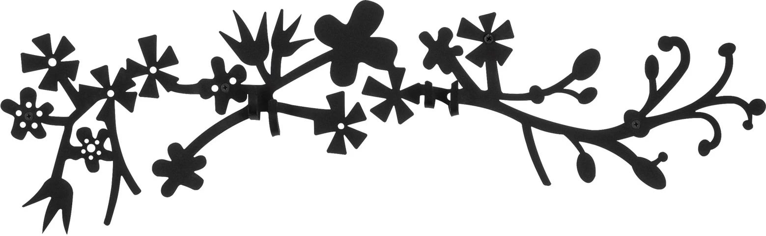 Varëse muri metalike Wallity, Bahar WSH-018, e zezë