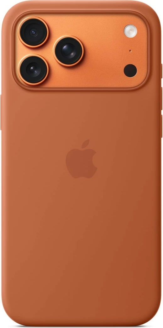 Mbështjellës silikon për iPhone 17 Pro Max Apple MagSafe, Terracotta