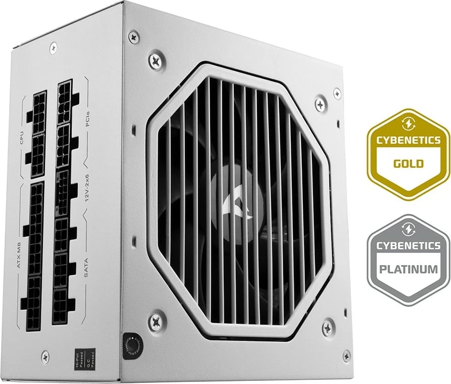 Furnizues energjie Sharkoon Rebel P20 1000W, Full Modular, i bardhë