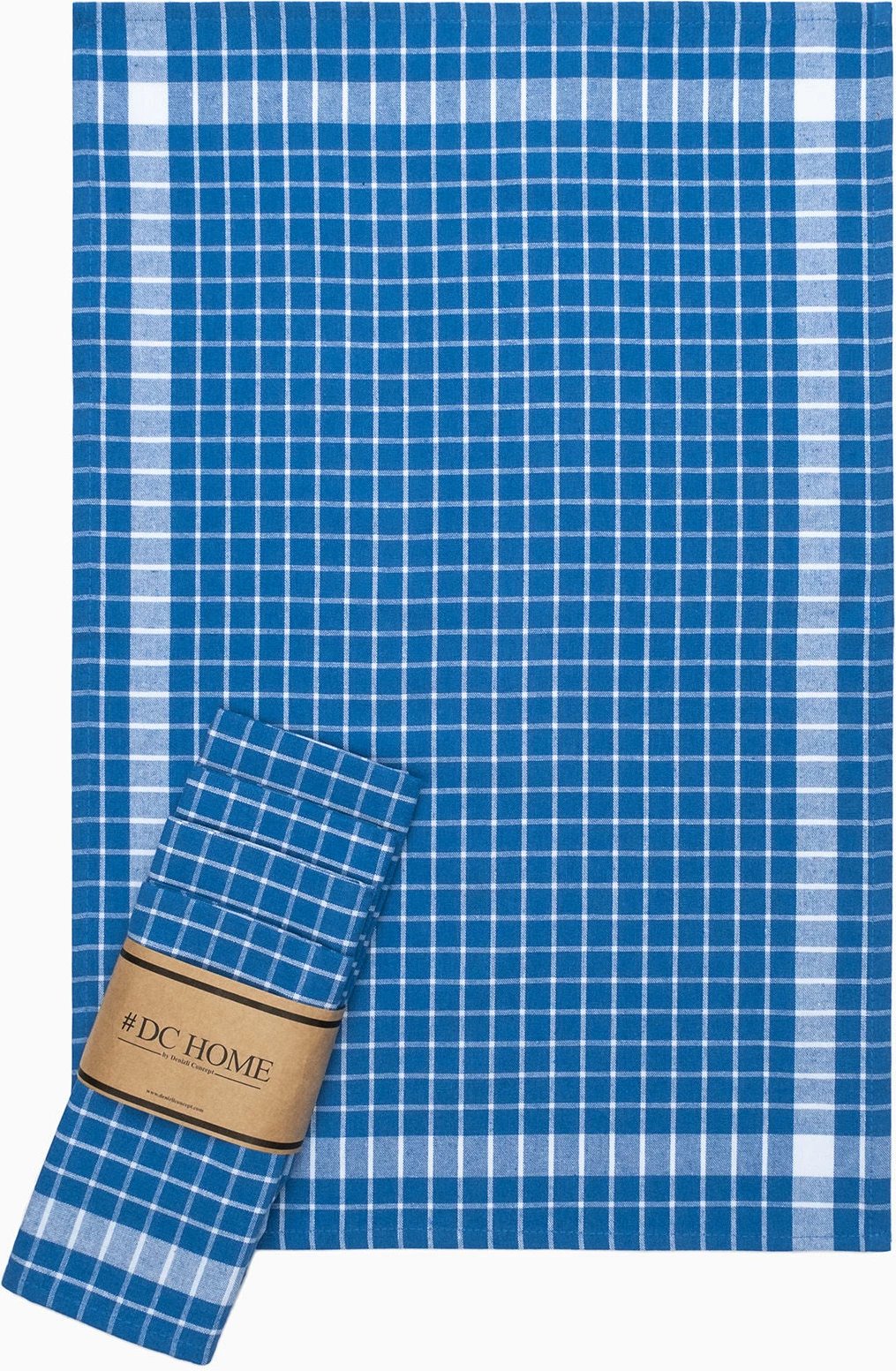 Set peshqirësh dore (5 copë), Hermia, Kareli, ngjyrë kaltër