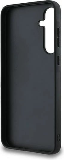 Mbështjellës BMW Leather Carbon për Samsung Galaxy A55, i zi