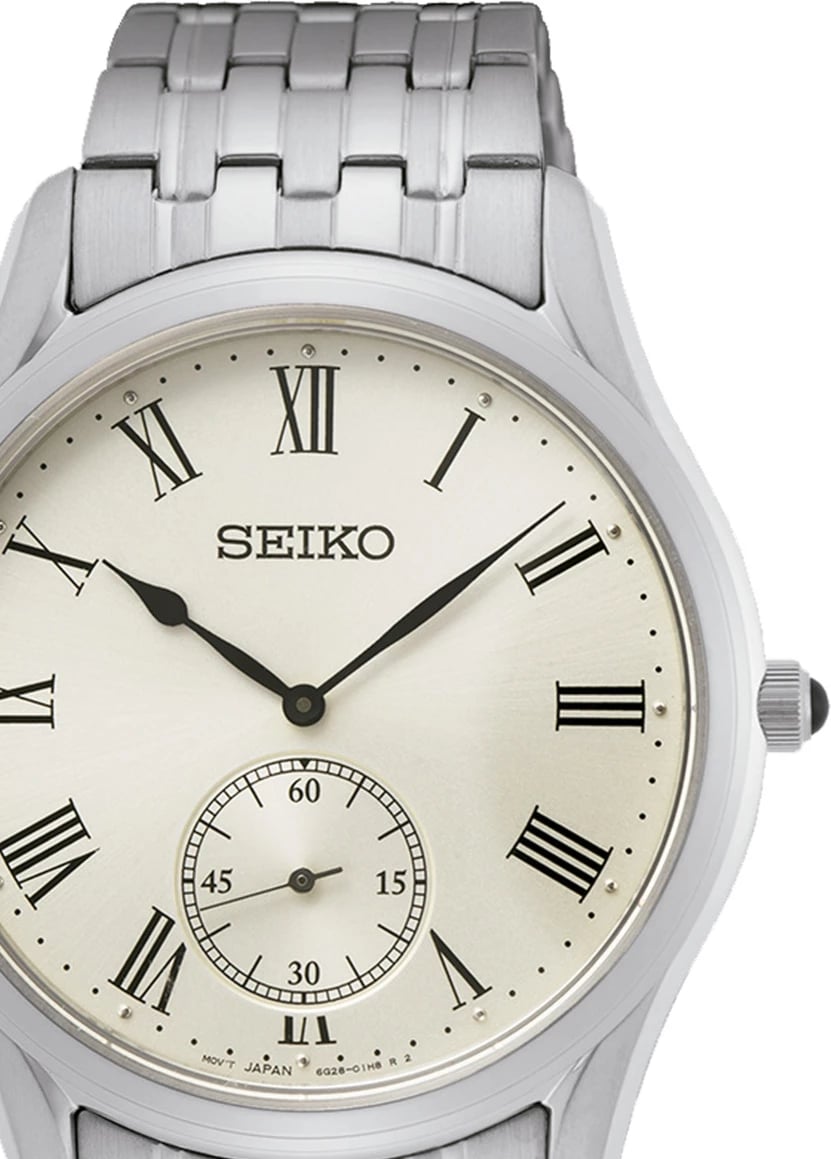 Orë dore për meshkuj SEIKO SRK047P1, argjendtë