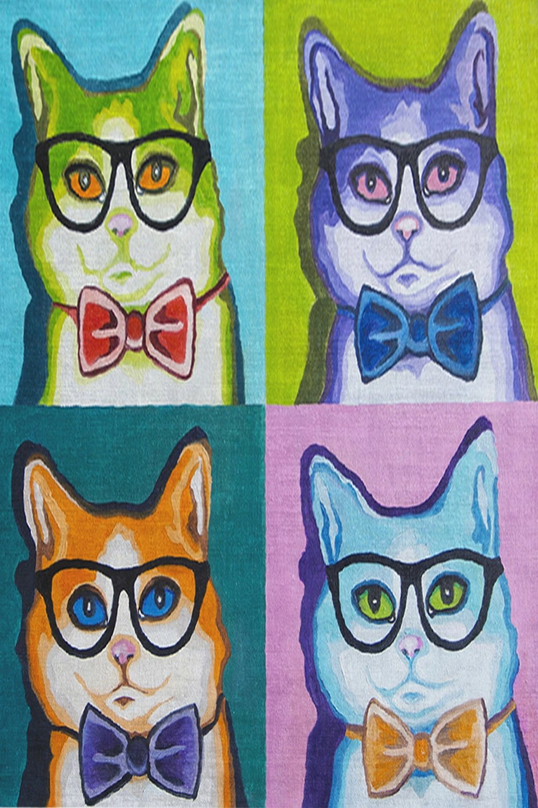 Qilim shumëngjyrësh, 80x120cm, Conceptum Hypnose, KHMFESTO004KEÇE