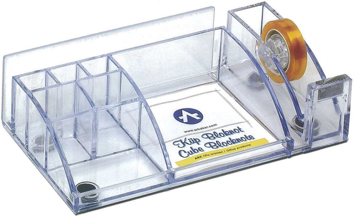 Set organizimi zyre transparent ARK, 23x12.5xH6.5cm