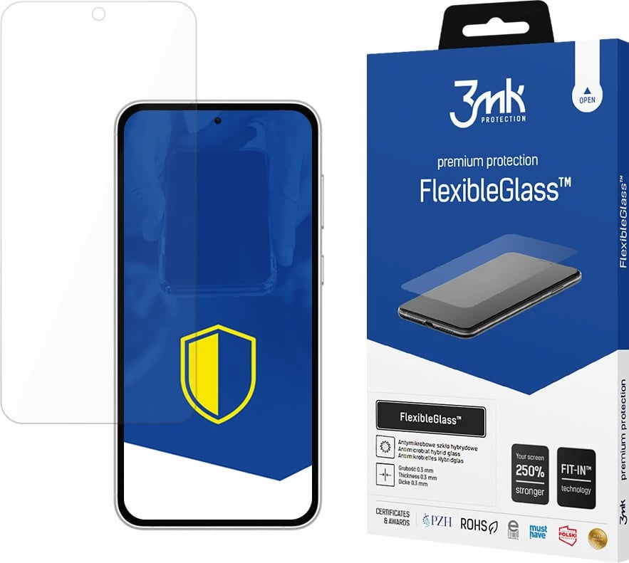 Mbështjellës ekrani 3mk Protection FlexibleGlass për Samsung Galaxy S23 FE, Transparent