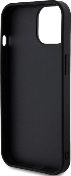 Mbështjellës Guess Rhinestone Metal Logo për iPhone 15, Rozë Mbështjellës Guess Rhinestone Metal Logo për iPhone 15, Rozë