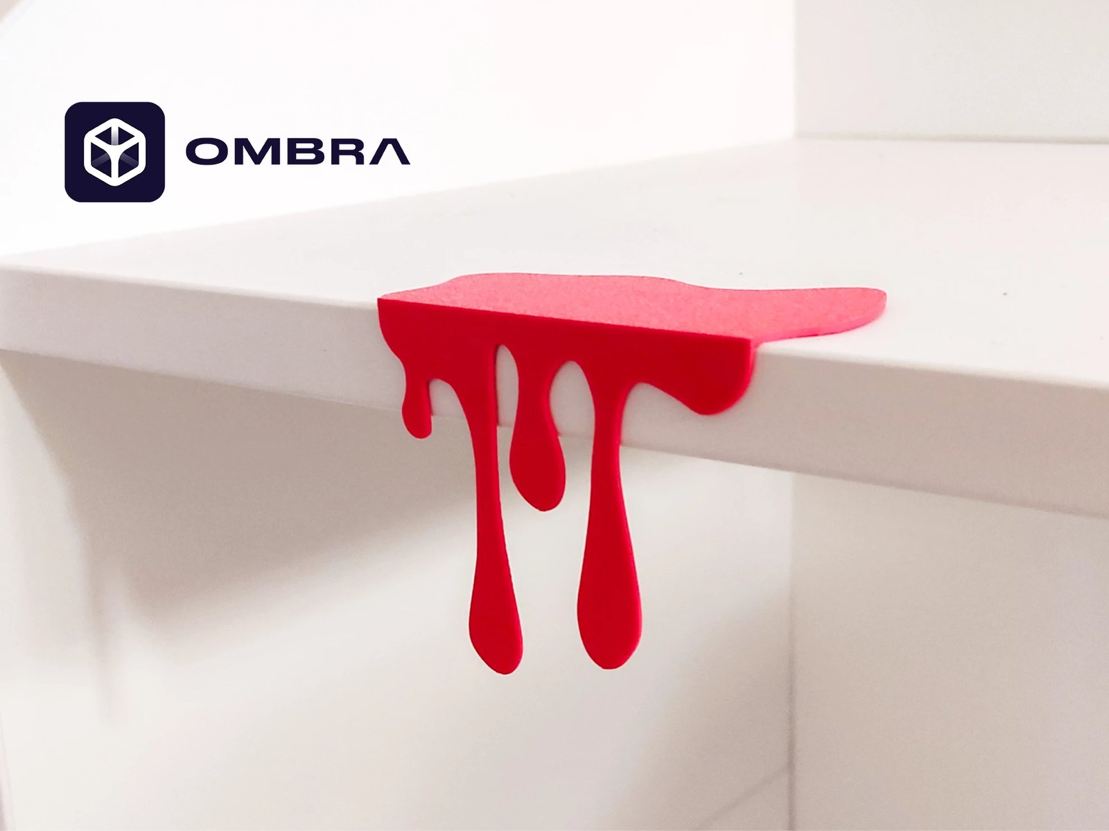 "Gjak" Dekorativ për Halloween (Blood Drip Decor) - e kuqe