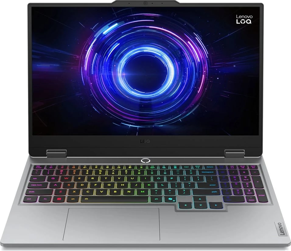 Laptop Lenovo LOQ 15IRX10, 15.6", Intel Core i5-13450HX, 32 GB RAM, 1 TB SSD, NVIDIA RTX 5060, Luna Grey