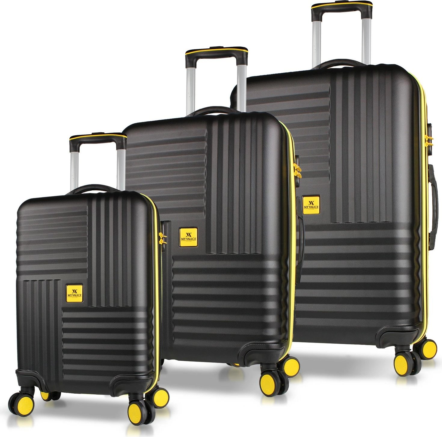 Set valixhesh (3 copë), Zoozie Bags, 8081