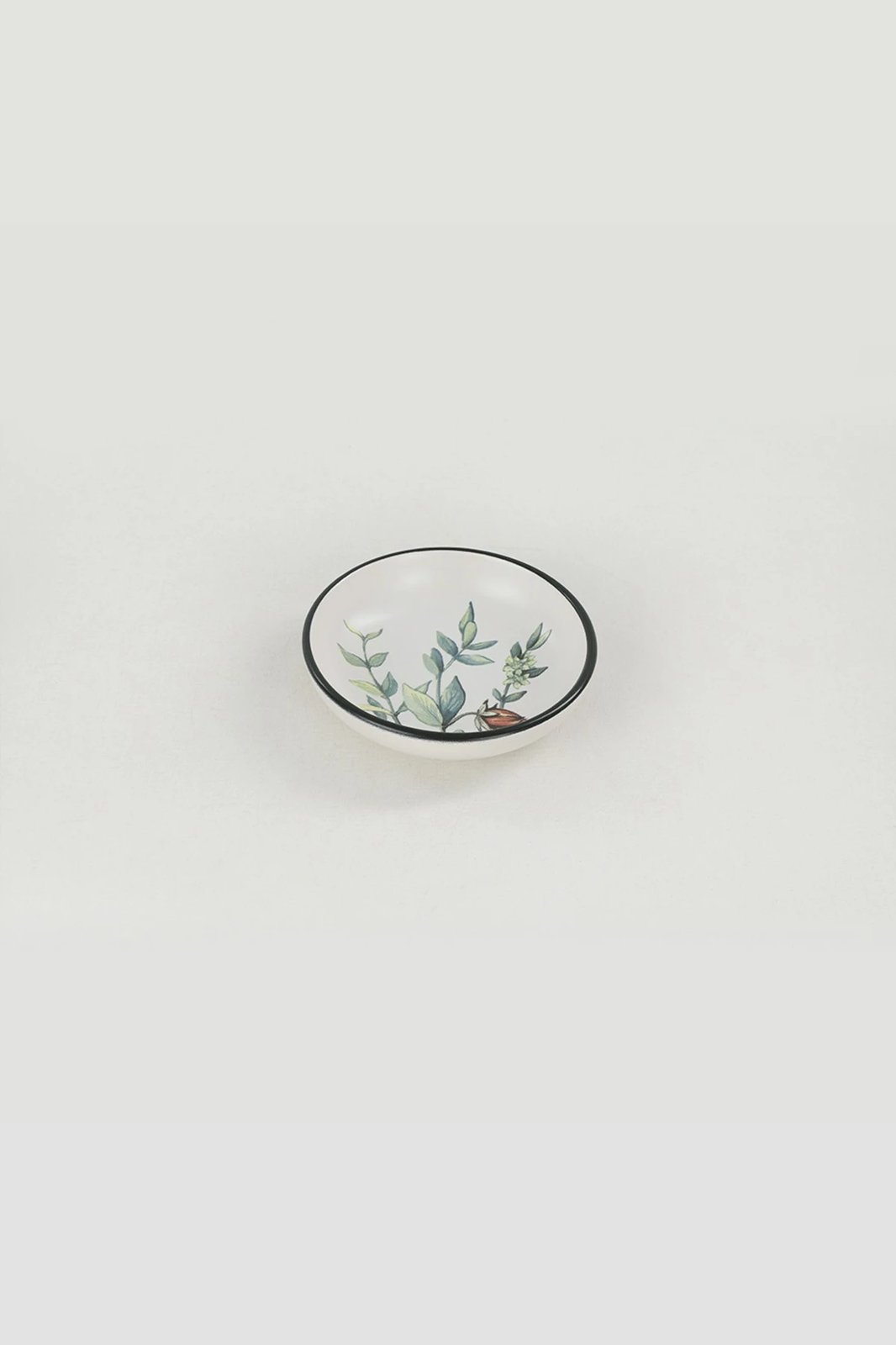 Set 6 copë tasë salce, qeramikë, Hermia Concept, të bardhë, jeshile, vjollcë, të zeza, ST489406F022AMD3600MAYD100