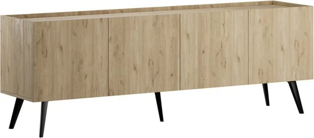 Komodë për TV, ngjyrë lisi, Hanah Home, Tvc-740-Ff-1