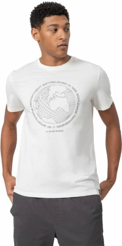 Maicë 4F për meshkuj, e bardhë