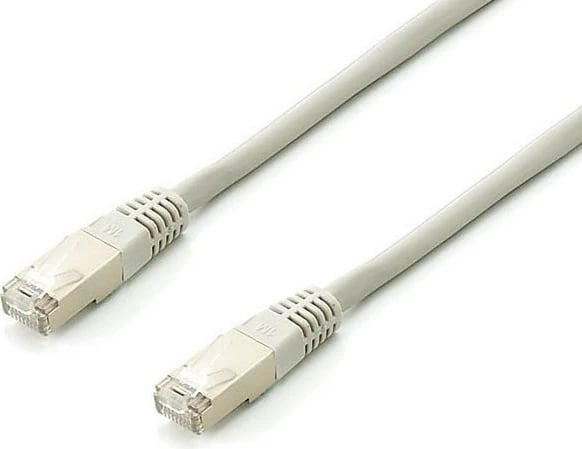 Kabllo rrjeti Cat6a Equip S/FTP, 0.5m, set 10 copë, ngjyrë gri