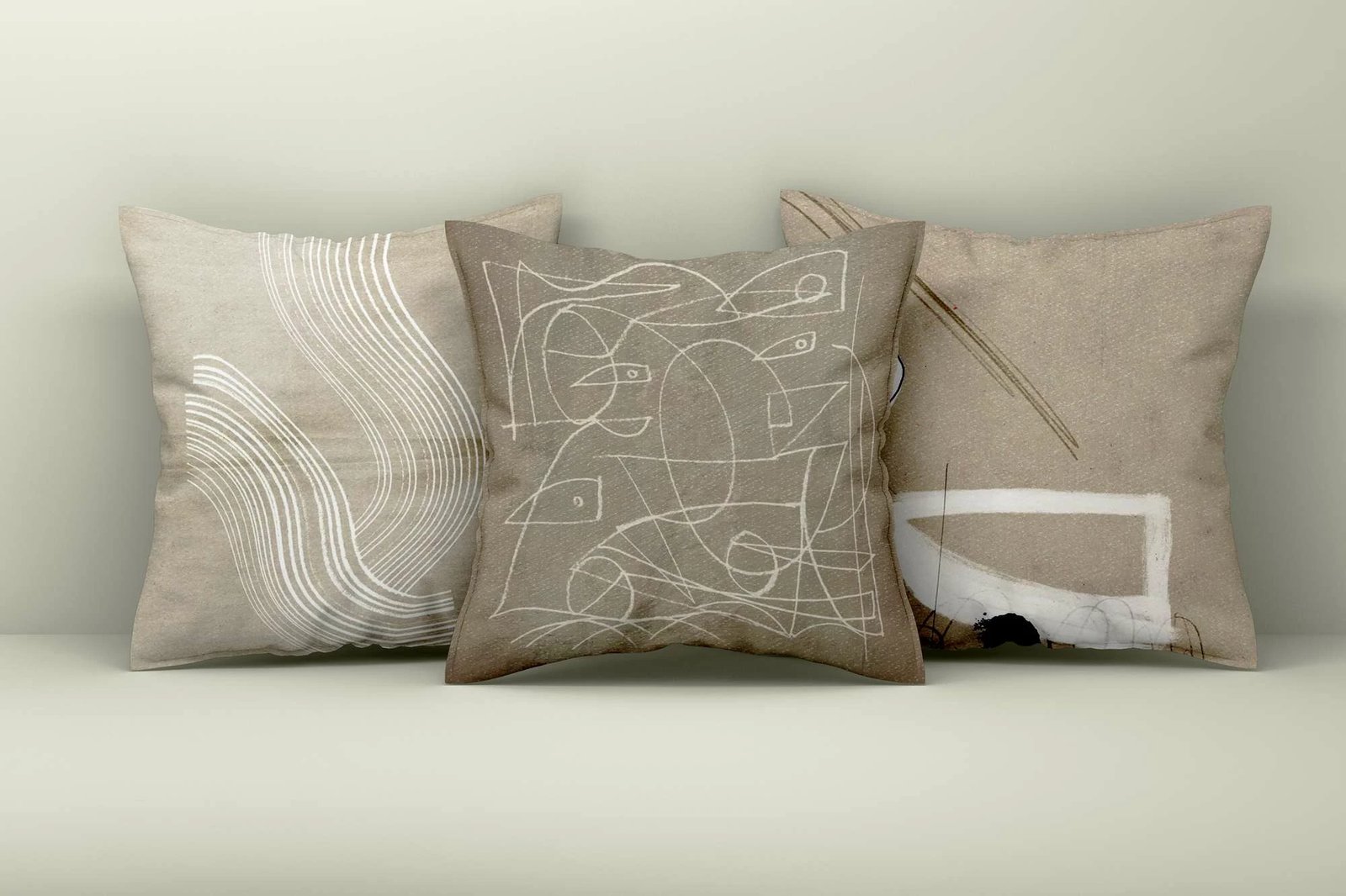 Set mbulesash për jastëkë (3 copë), dizajn Aberto, Asr_plw25 - 40