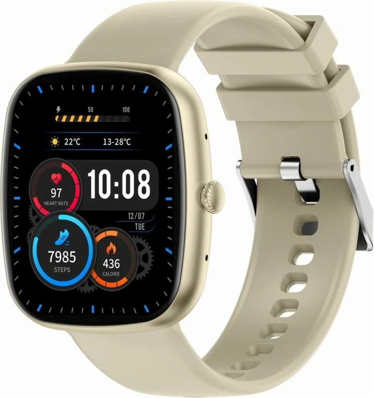 Smartwatch për femra Gravity, bezhë