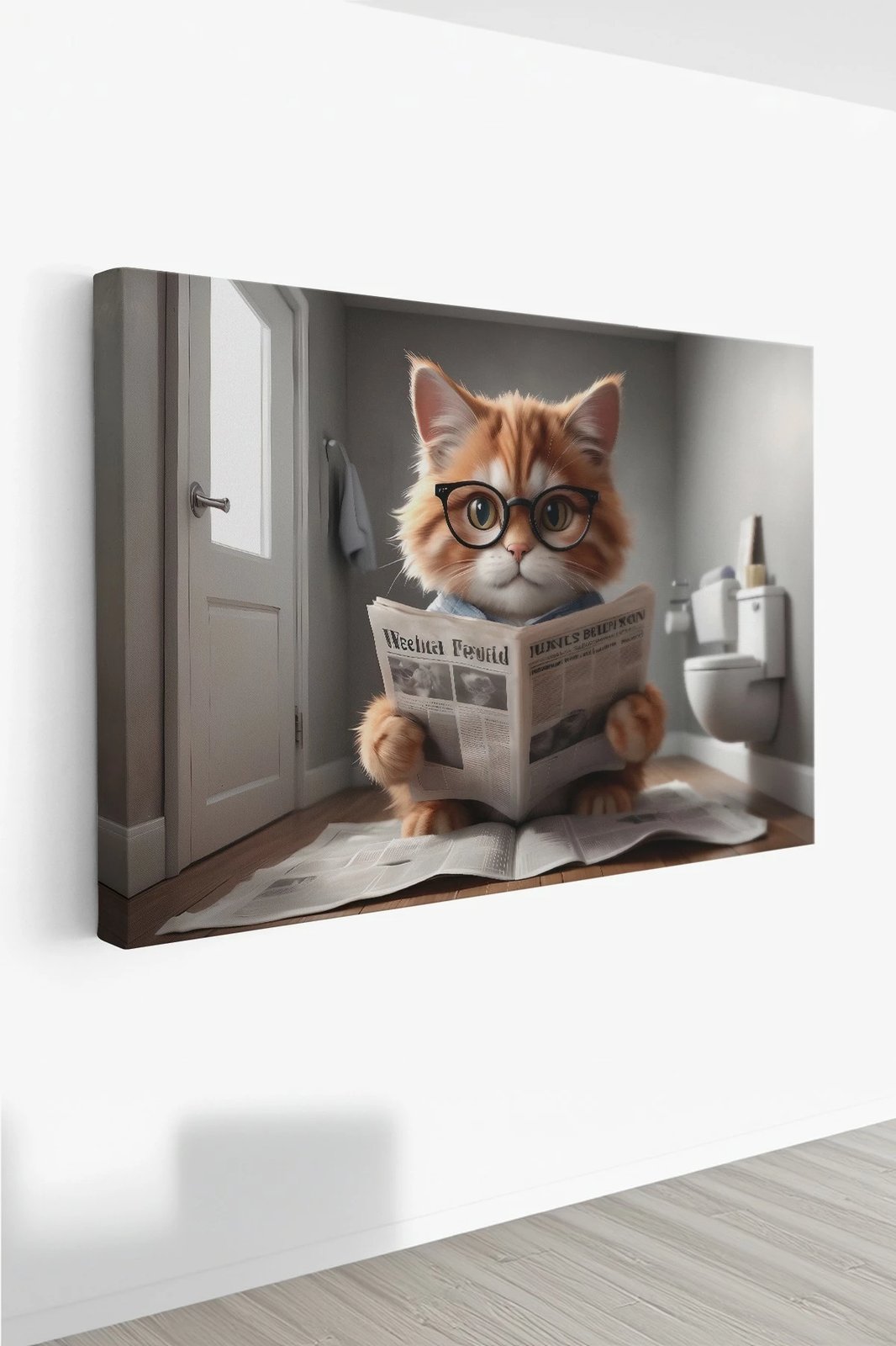 Pikturë dekorative në kanavacë, shumëngjyrëshe, Wallity, 70x100cm