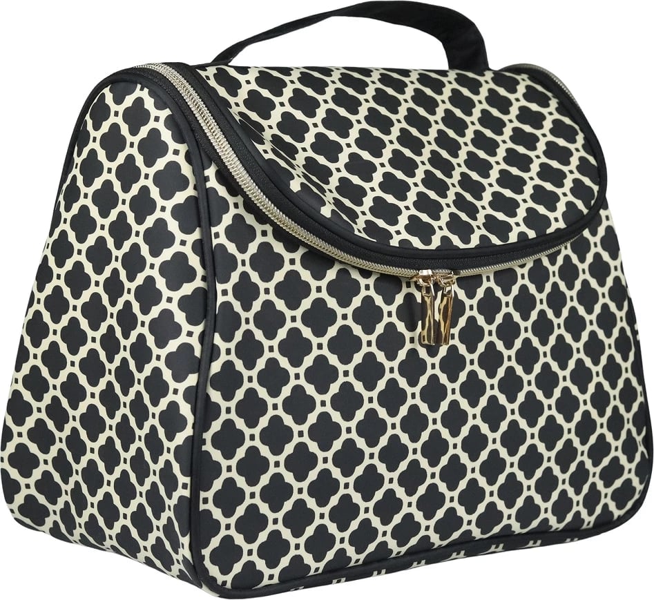 Kuti organizuese për femra KillyS Moroccan Clover Large, e zezë/bezhë, 1 copë