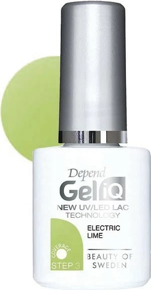 Llak për thonj Beter Depend Gel IQ Electric Lime unisex