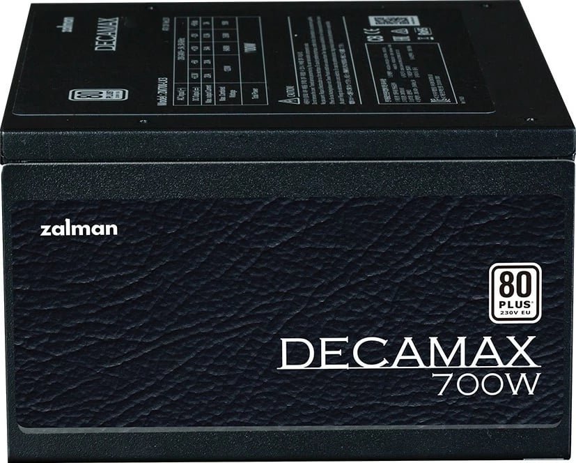 Kasë furnizuesi Zalman ZM700-LX3 Decamax, 700W, 80 PLUS, e zezë