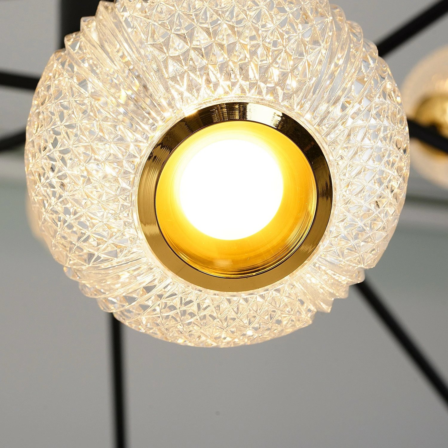 Llambë tavani Opviq, L1411, e zezë