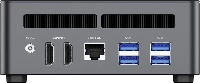 Kompjuter mini barebone, Minisforum UM790 Pro, Ryzen 9 7940HS, Radeon 780M, USB4, Wi‑Fi 6E, pa RAM/SSD/OS