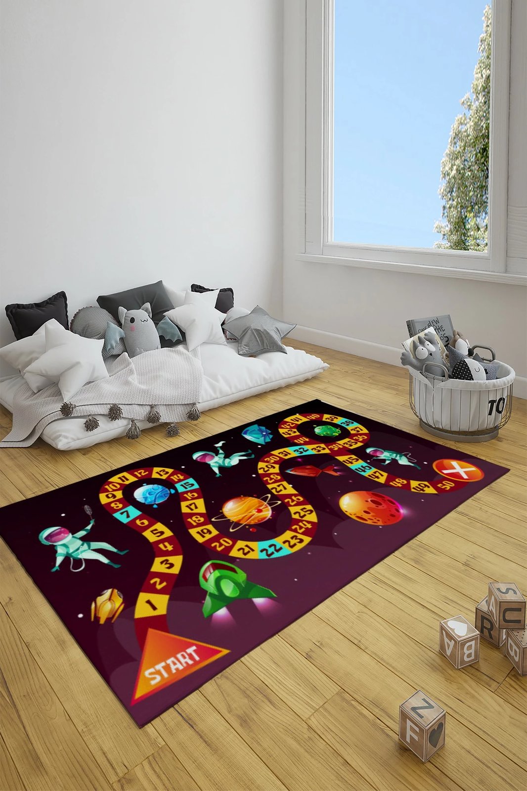 Qilim për fëmijë, shumëngjyrësh, Hypnose Conceptum CT-3159, 80x150cm