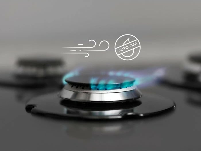 Pllakë gazi Electrolux EGS6426SX, inox, 4 zona gatimi