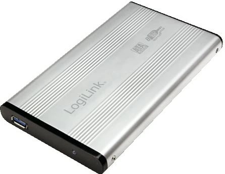 Kasë e jashtme LogiLink UA0106A, 2.5", Serial ATA II, Serial ATA, 5 Gbit/s, Argjendtë