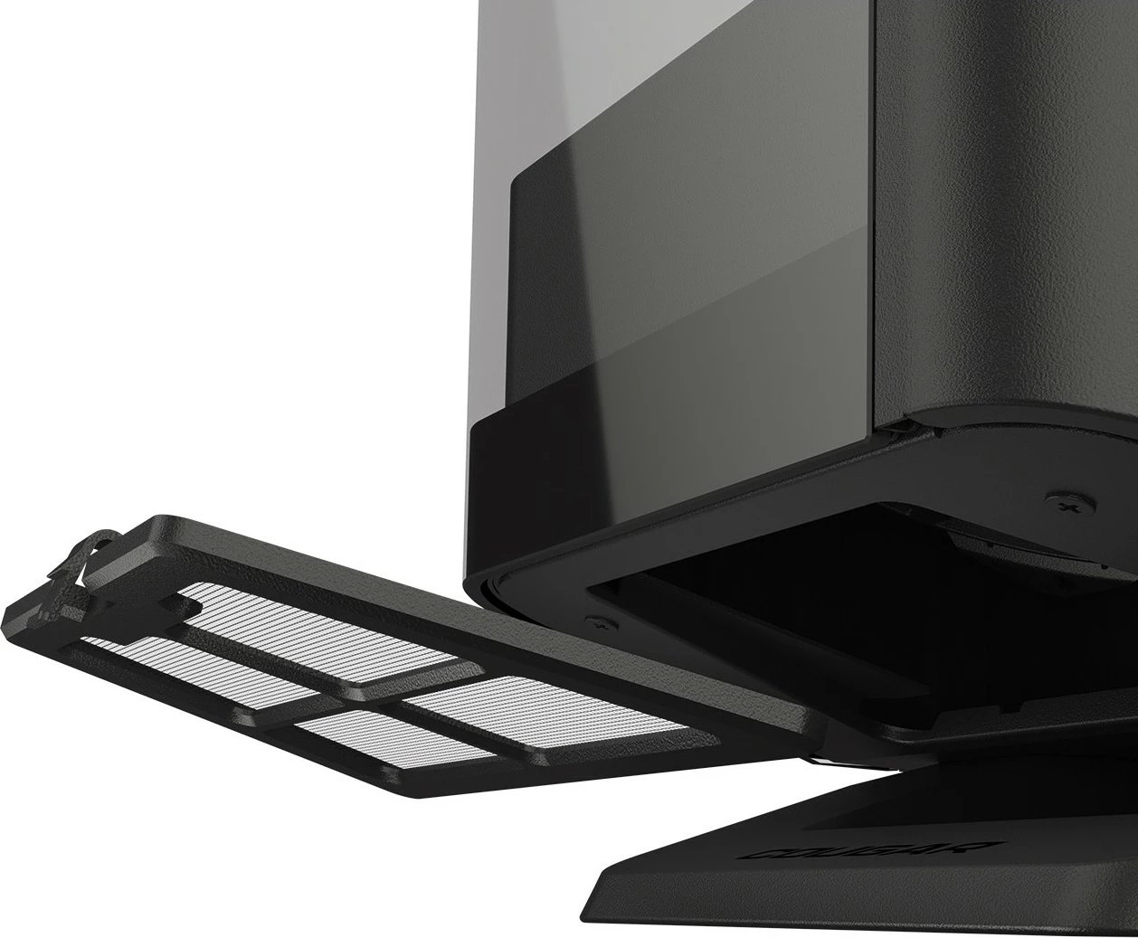 Kasë Cougar FV270 ARGB midi, e zezë