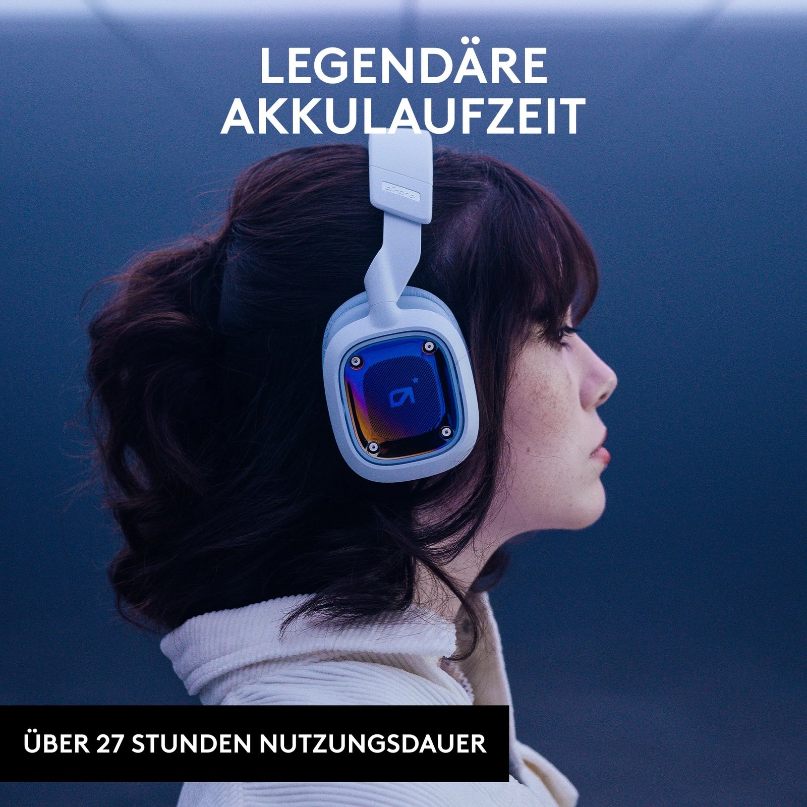 Kufje gaming ASTRO A30, Wired & Wireless, 20 - 20000 Hz, 342 g, e bardhë