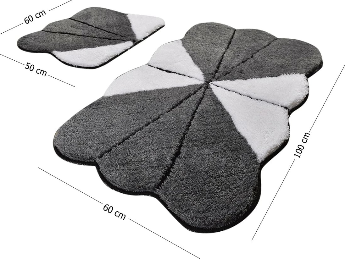 Set tapetë akrilik për banjo (2 copë), Mijolnir Lessie, fume