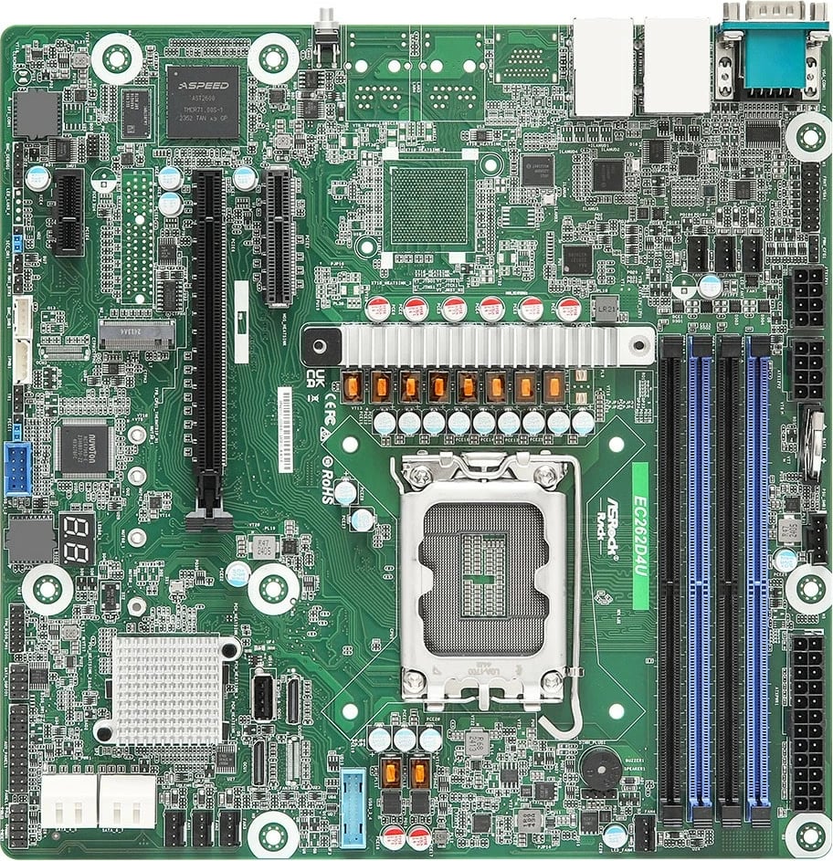 Pllakë amë ASRock EC262D4U, micro-ATX, LGA 1700, DDR5