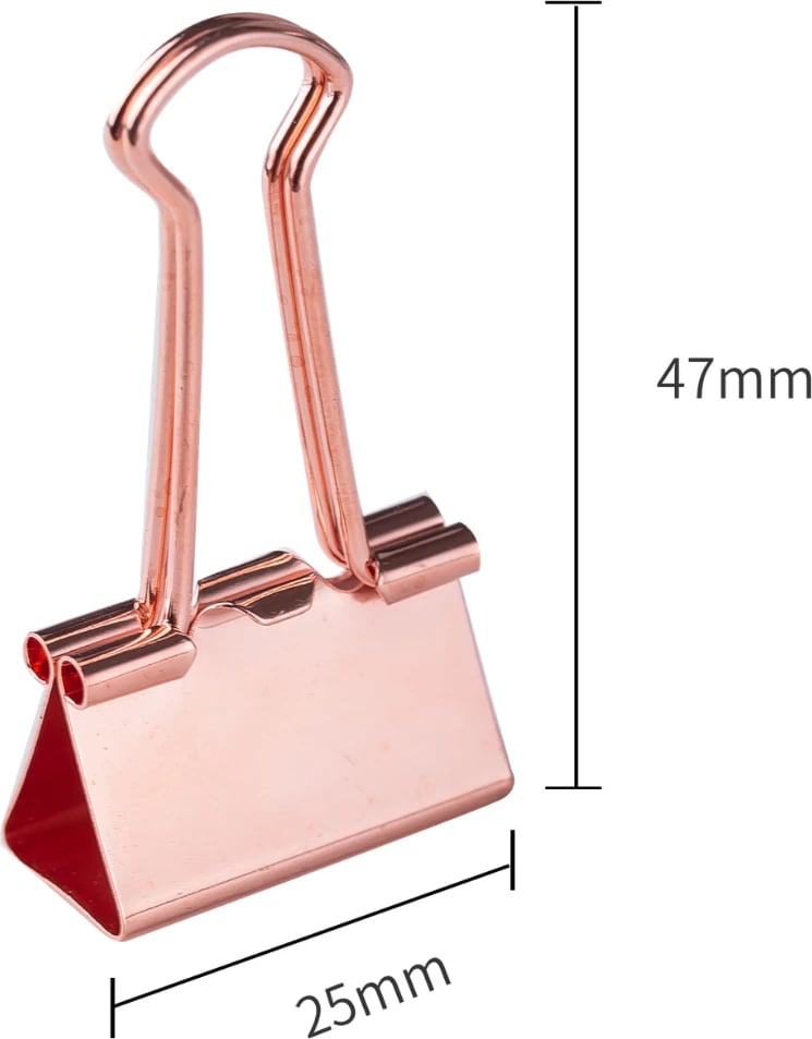 DELI BINDER CLIPS ARI 25MM 78201 1/24