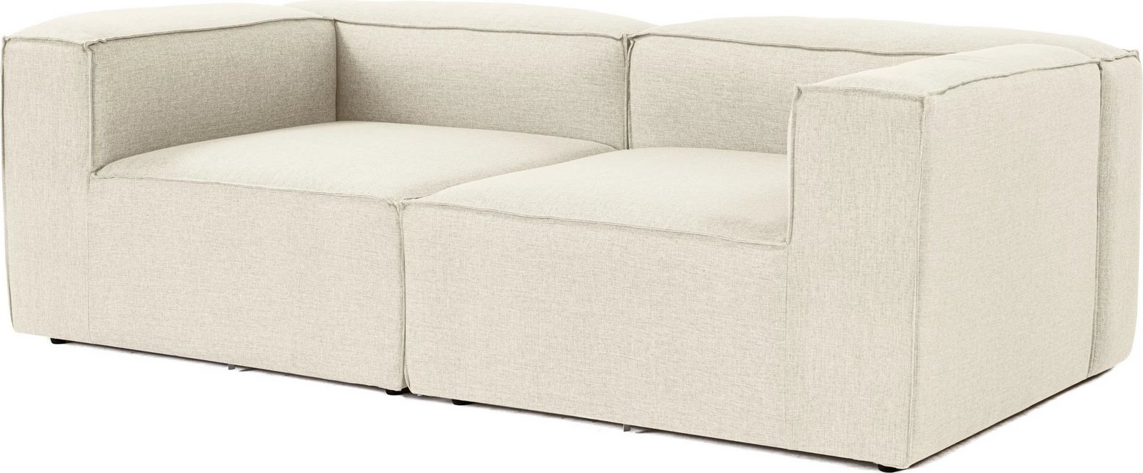 Divan dy ulëshe Atelier del Sofa, Fora 2, ngjyrë ecru
